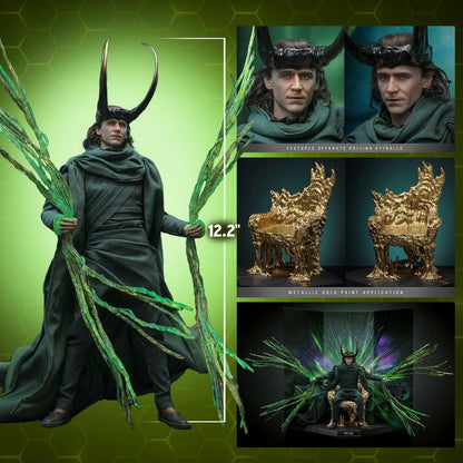 God Loki (Artisan Edition) - Loki Hot Toys Exclusive Collectibles 1/6 Scale Action Figure