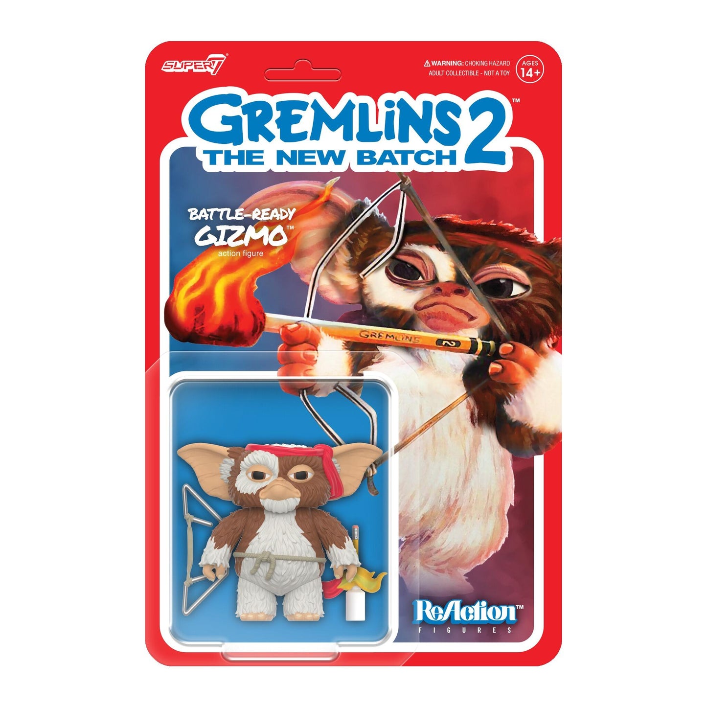 Gremlins ReAction action Figures Wave 02 - Gizmo (Battle Ready)