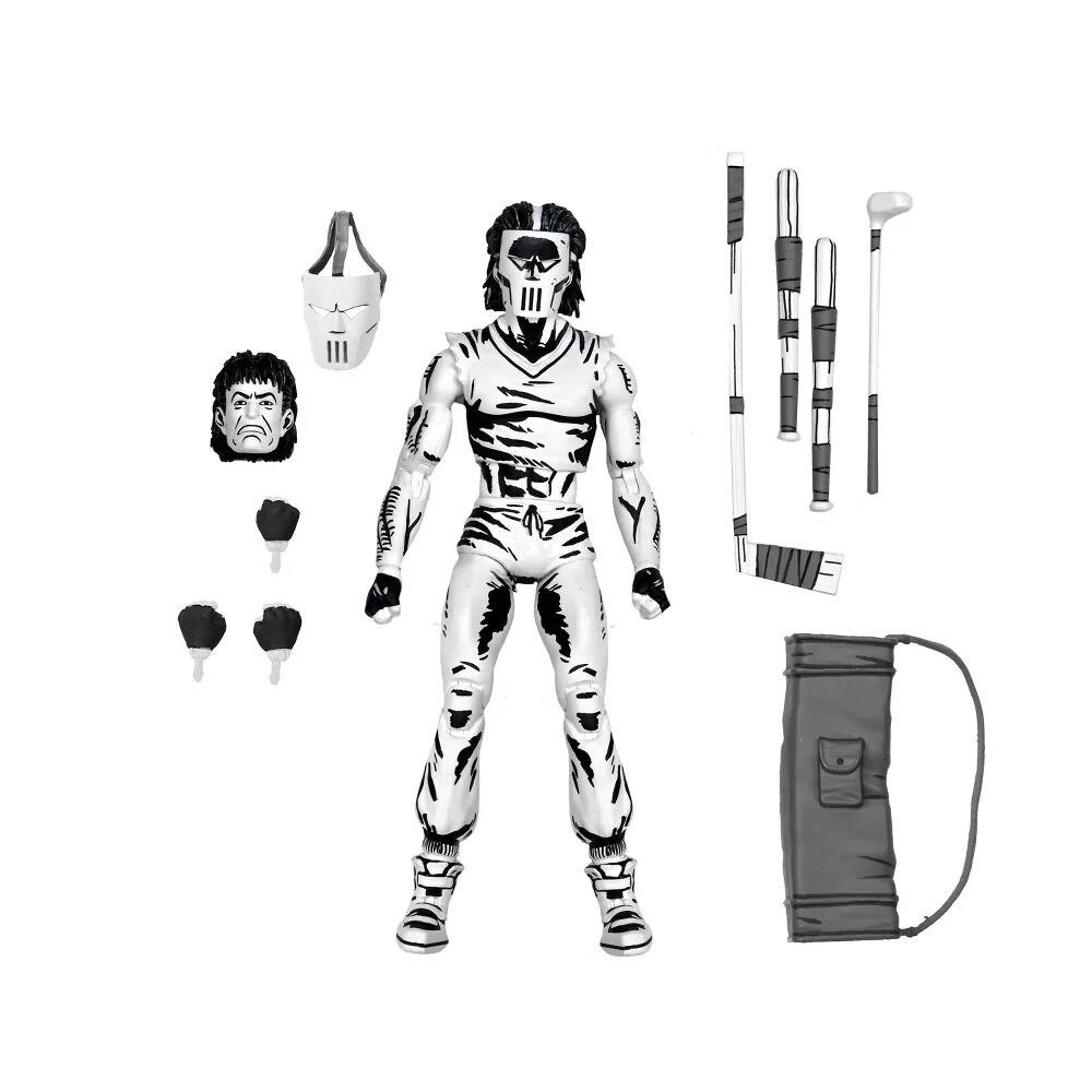 Teenage Mutant Ninja Turtles Comic 7 Inch Ultimate Action Figure - Casey Jones B/W (mirage Comics)