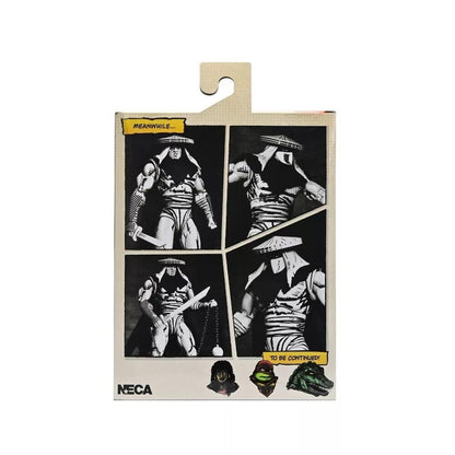 Teenage Mutant Ninja Turtles Comic 7 Inch Ultimate Action Figure - Foot Assassin B/W (Mirage Comics)