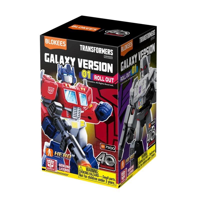 Transformers Galaxy Version 01: Roll Out Blokees Model Kit - Blind Box