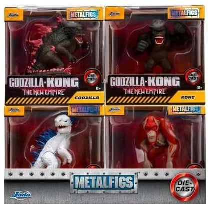Godzilla 2.5 Inch Metal Figs - Full Set of 4