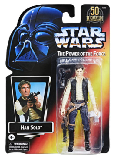 Star Wars Black Series 50th Anniversary Power of the Force Action Figure - Han Solo