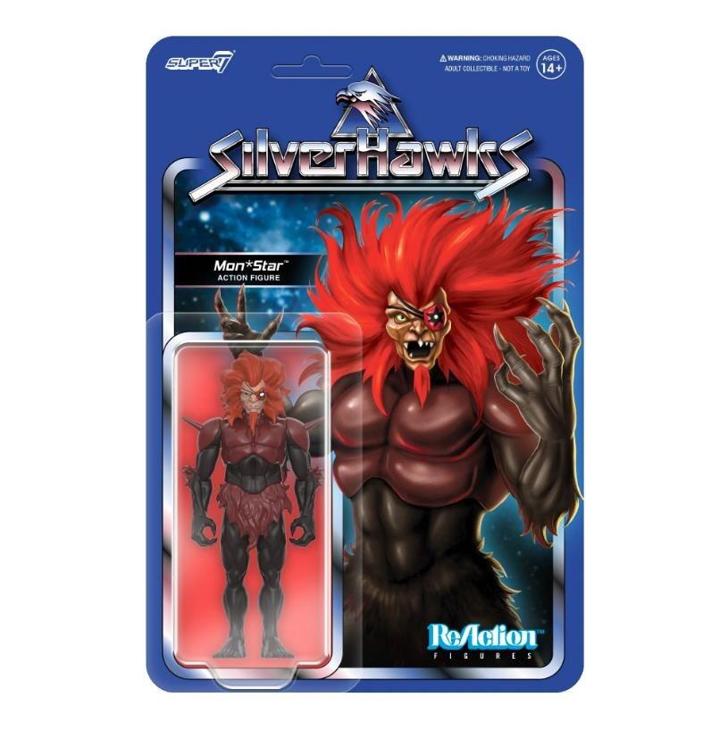 Silverhawks ReAction Action Figure Wave 1 - Mon Star (Pre-Transformation)