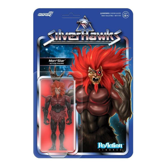 Silverhawks ReAction Action Figure Wave 1 - Mon Star (Pre-Transformation)