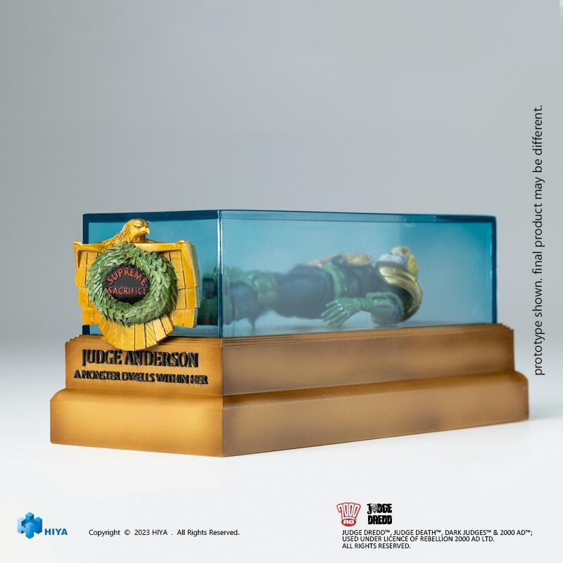 HIYA Toys Judge Dredd 1:18 scale Action Figures - Judge Anderson (Hall Of Heroes)