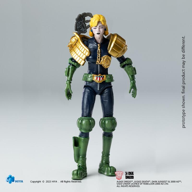 HIYA Toys Judge Dredd 1:18 scale Action Figures - Judge Anderson (Hall Of Heroes)