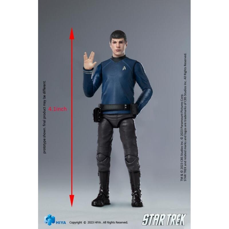 HIYA Toys Star Trek 1:18 Scale Action Figures - Spock (2009)