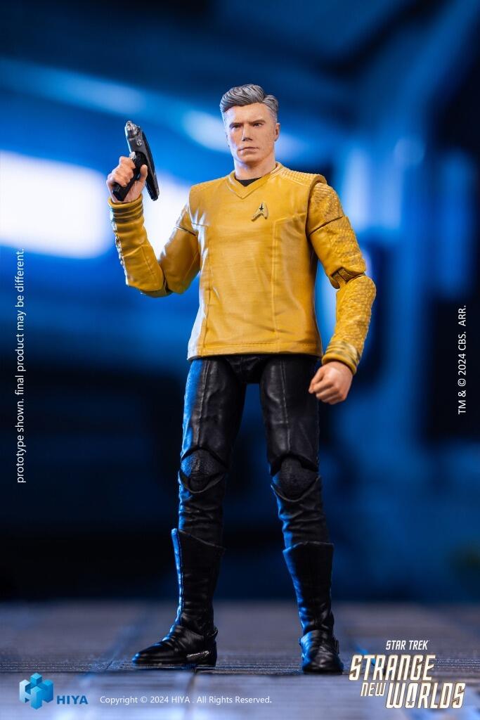 *PRE-ORDER HIYA Toys Star Trek Strange New Worlds 1:18 Scale Action Figures - Captain Pike