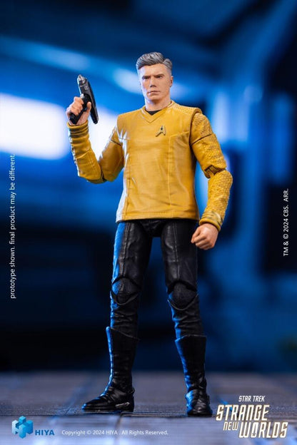 *PRE-ORDER HIYA Toys Star Trek Strange New Worlds 1:18 Scale Action Figures - Captain Pike