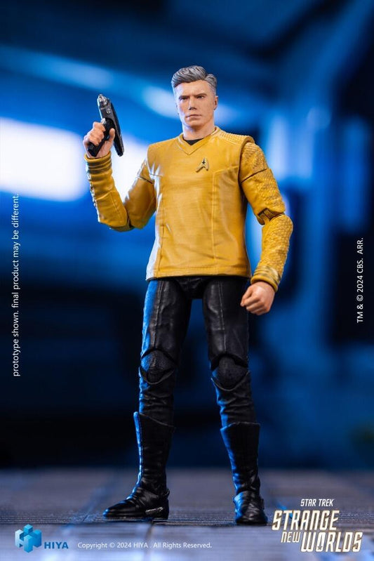 *PRE-ORDER HIYA Toys Star Trek Strange New Worlds 1:18 Scale Action Figures - Captain Pike
