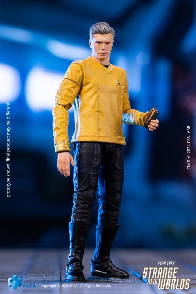 *PRE-ORDER HIYA Toys Star Trek Strange New Worlds 1:18 Scale Action Figures - Captain Pike