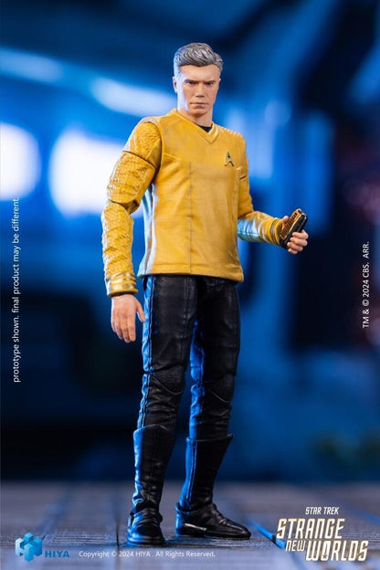 *PRE-ORDER HIYA Toys Star Trek Strange New Worlds 1:18 Scale Action Figures - Captain Pike
