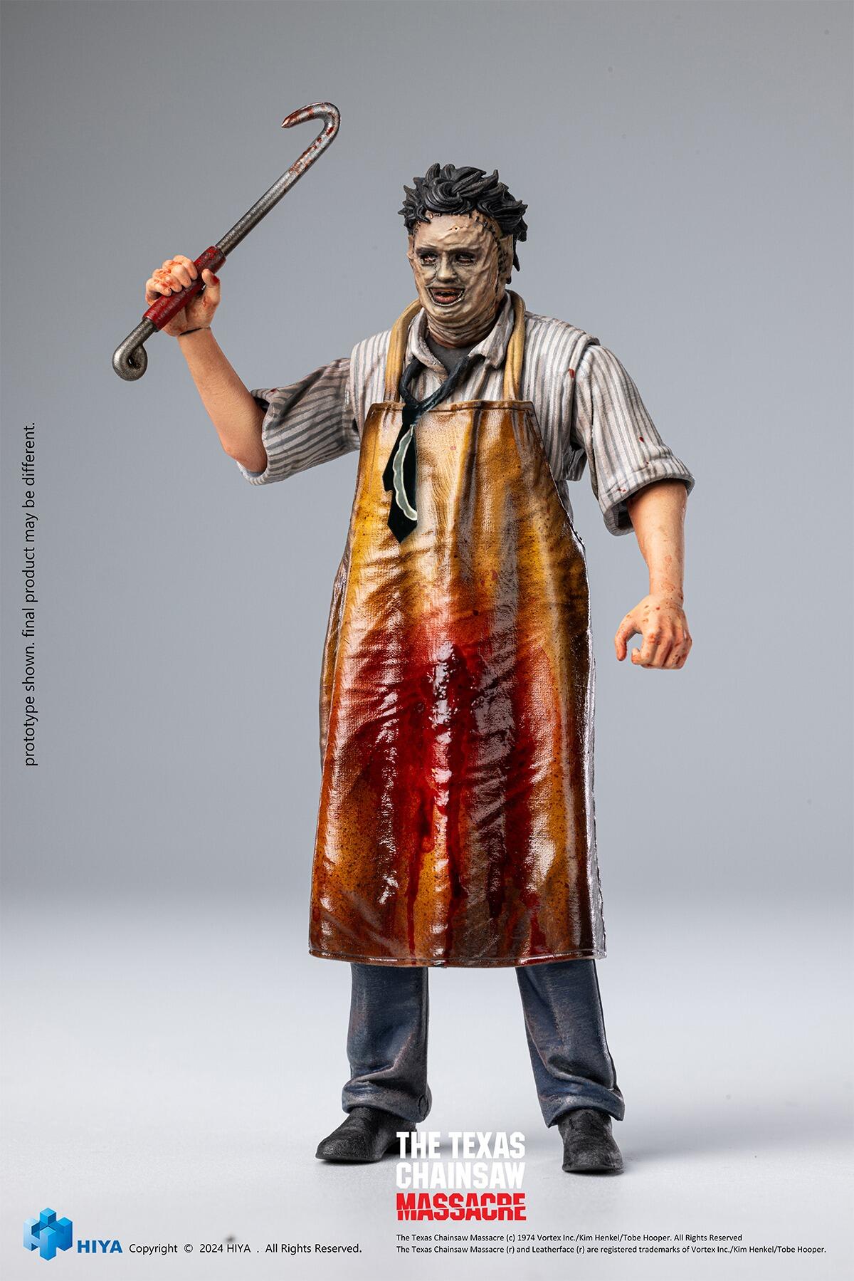 *PRE-ORDER HIYA Toys Texas Chainsaw Massacre (1974) 1:18 scale Action Figure - Leatherface (Killing Mask)