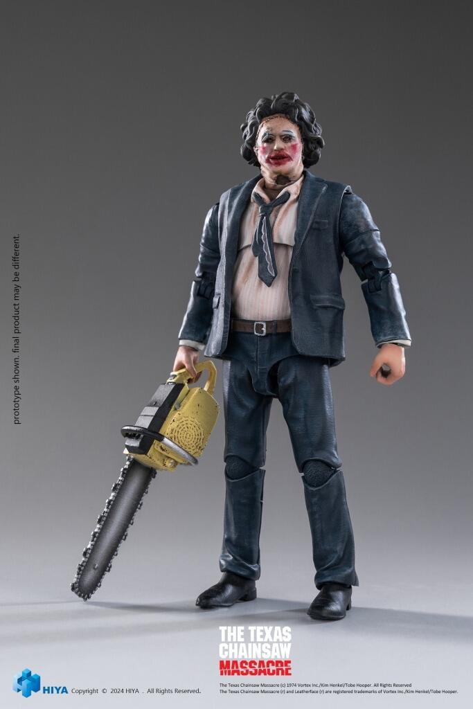 *PRE-ORDER HIYA Toys Texas Chainsaw Massacre (1974) 1:18 scale Action Figure - Leatherface (Pretty Woman Mask)
