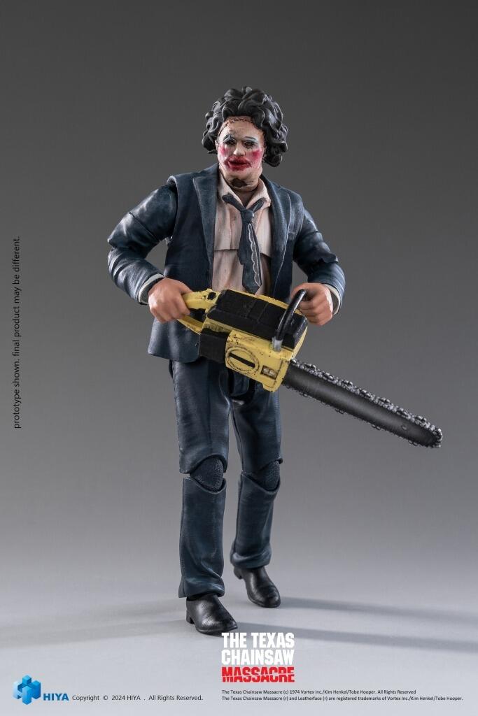 *PRE-ORDER HIYA Toys Texas Chainsaw Massacre (1974) 1:18 scale Action Figure - Leatherface (Pretty Woman Mask)