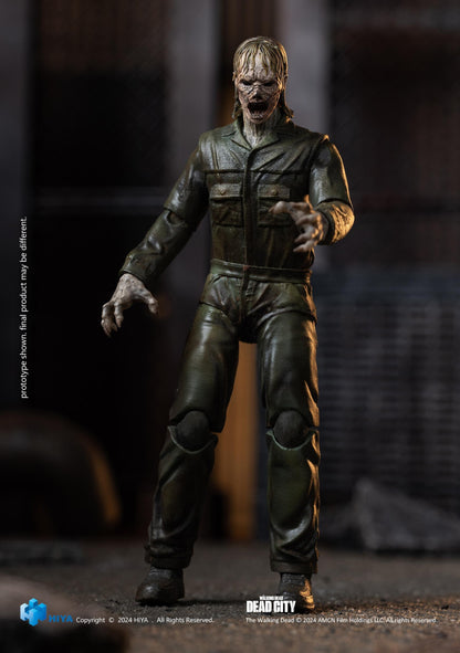 HIYA Toys The Walking Dead: Daryl Dixon 1:18 Scale Action Figures - Dark Eyes Walker
