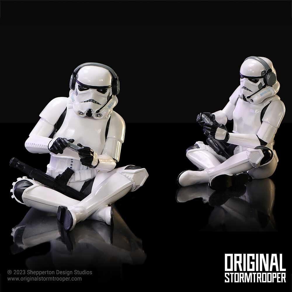 Star Wars The Original Stormtrooper 3.5 Inch Resin Collectible Figurine - Stormtrooper Game On!