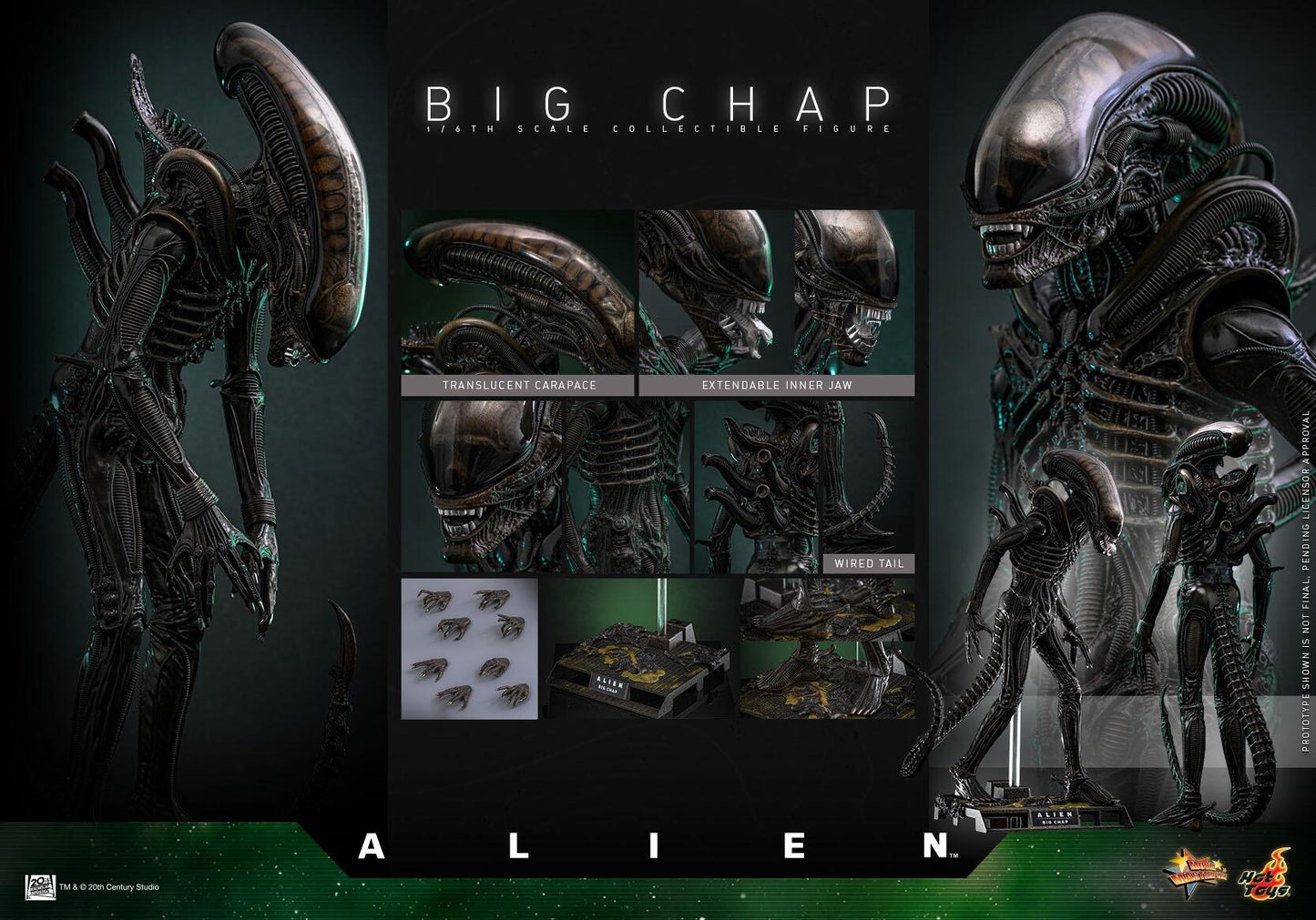 *PRE-ORDER Big Chap Xenomorph - Alien Hot Toys Collectibles 1/6 Scale Action Figure