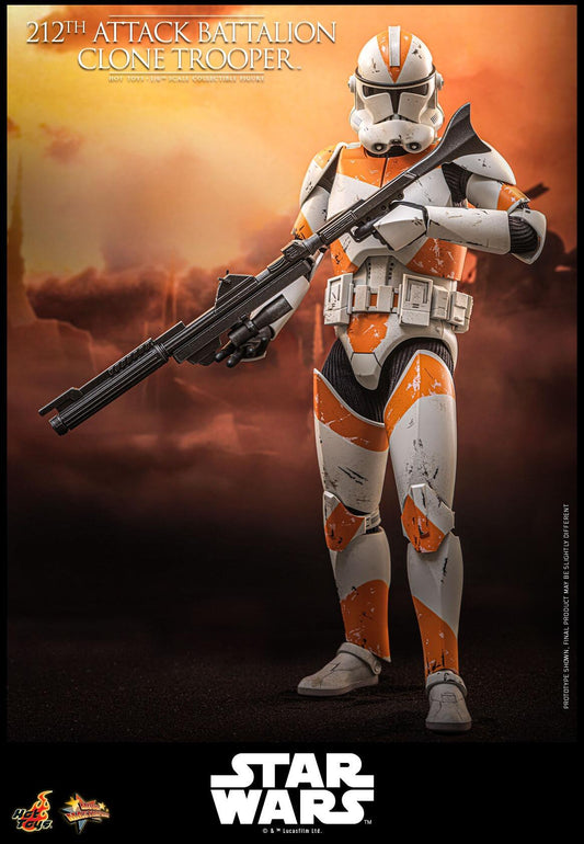 *PRE-ORDER 212th Attack Battalion Clone Trooper - Star Wars: Revenge Of The Sith Hot Toys Collectibles 1/6 Scale Action Figure