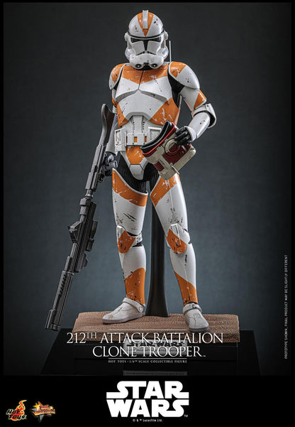 *PRE-ORDER 212th Attack Battalion Clone Trooper - Star Wars: Revenge Of The Sith Hot Toys Collectibles 1/6 Scale Action Figure