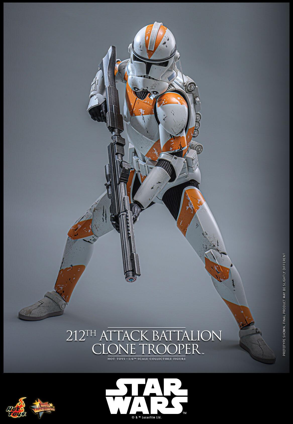 *PRE-ORDER 212th Attack Battalion Clone Trooper - Star Wars: Revenge Of The Sith Hot Toys Collectibles 1/6 Scale Action Figure