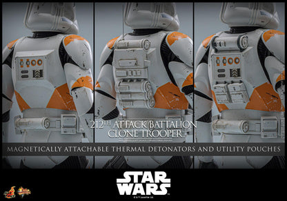 *PRE-ORDER 212th Attack Battalion Clone Trooper - Star Wars: Revenge Of The Sith Hot Toys Collectibles 1/6 Scale Action Figure