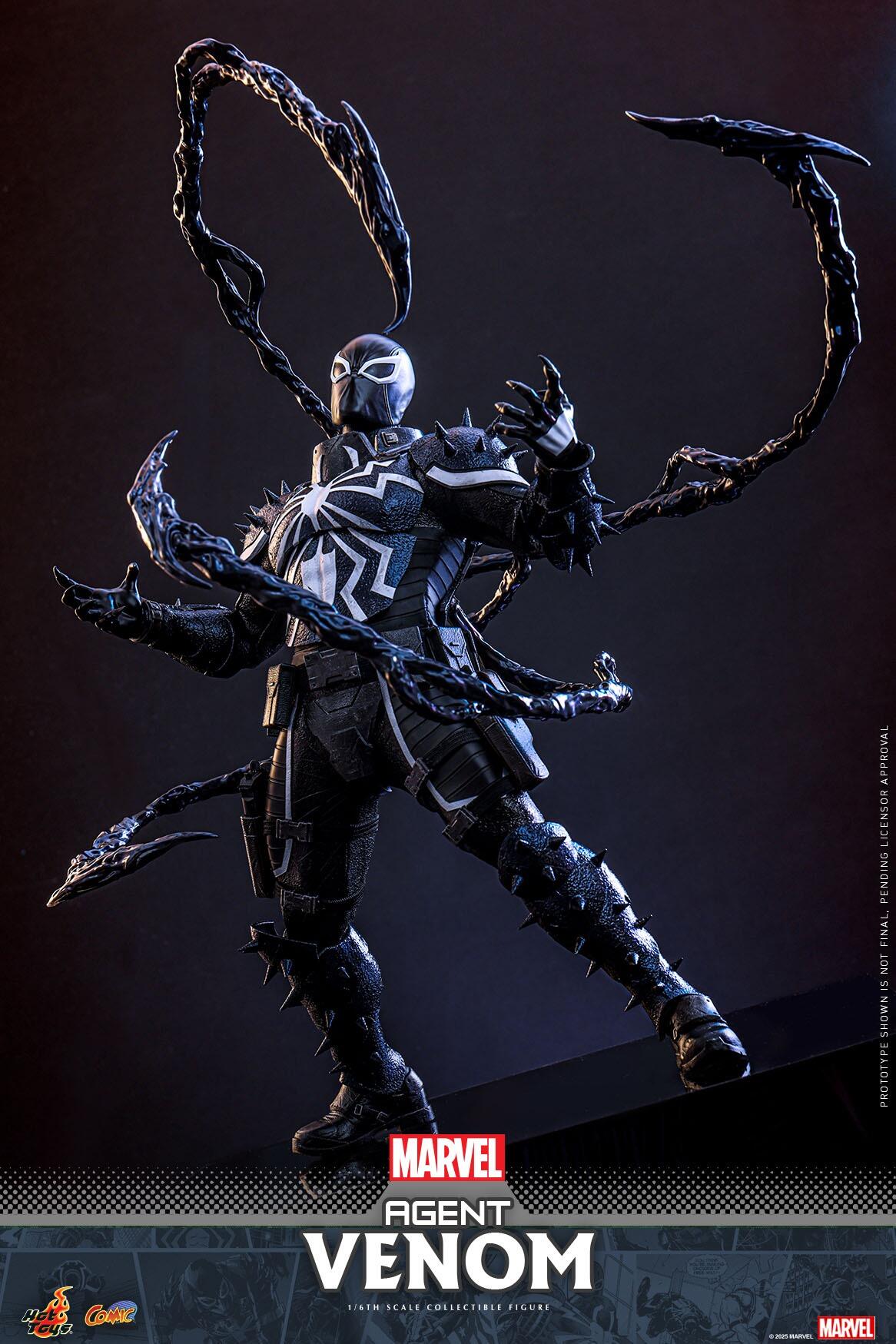 Agent Venom - Marvel Comics Hot Toys Collectibles 1/6 Scale Action Figure