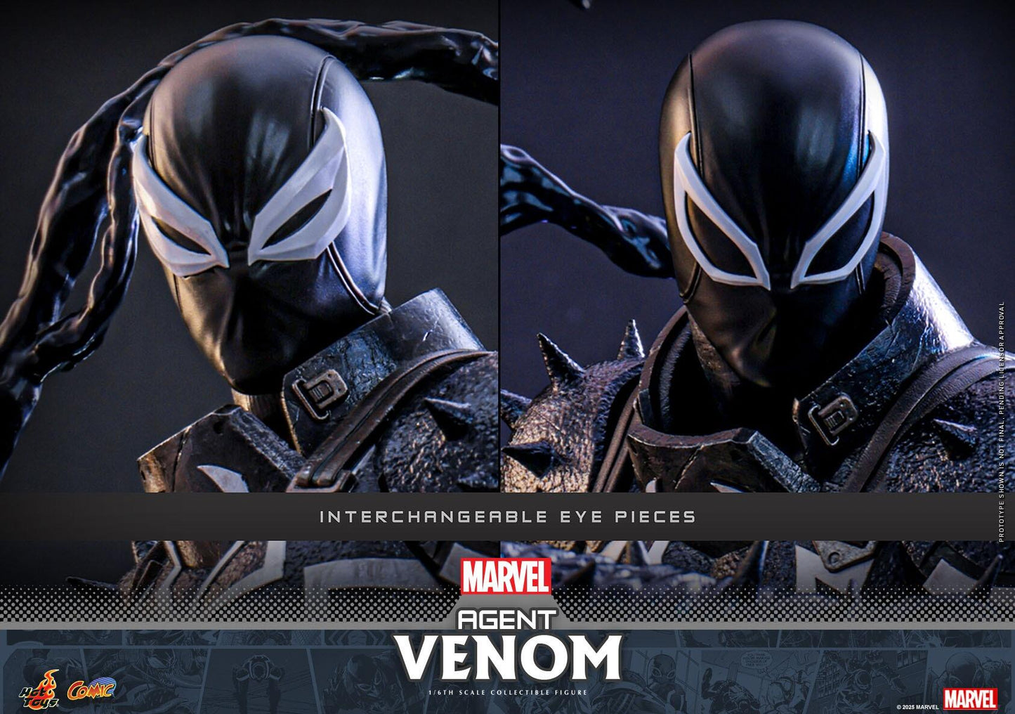 Agent Venom - Marvel Comics Hot Toys Collectibles 1/6 Scale Action Figure