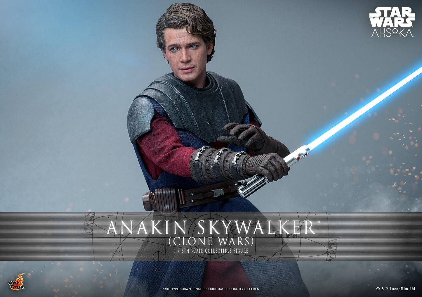 Anakin Skywalker - Star Wars: Ahsoka Hot Toys Collectibles 1/6 Scale Action Figure