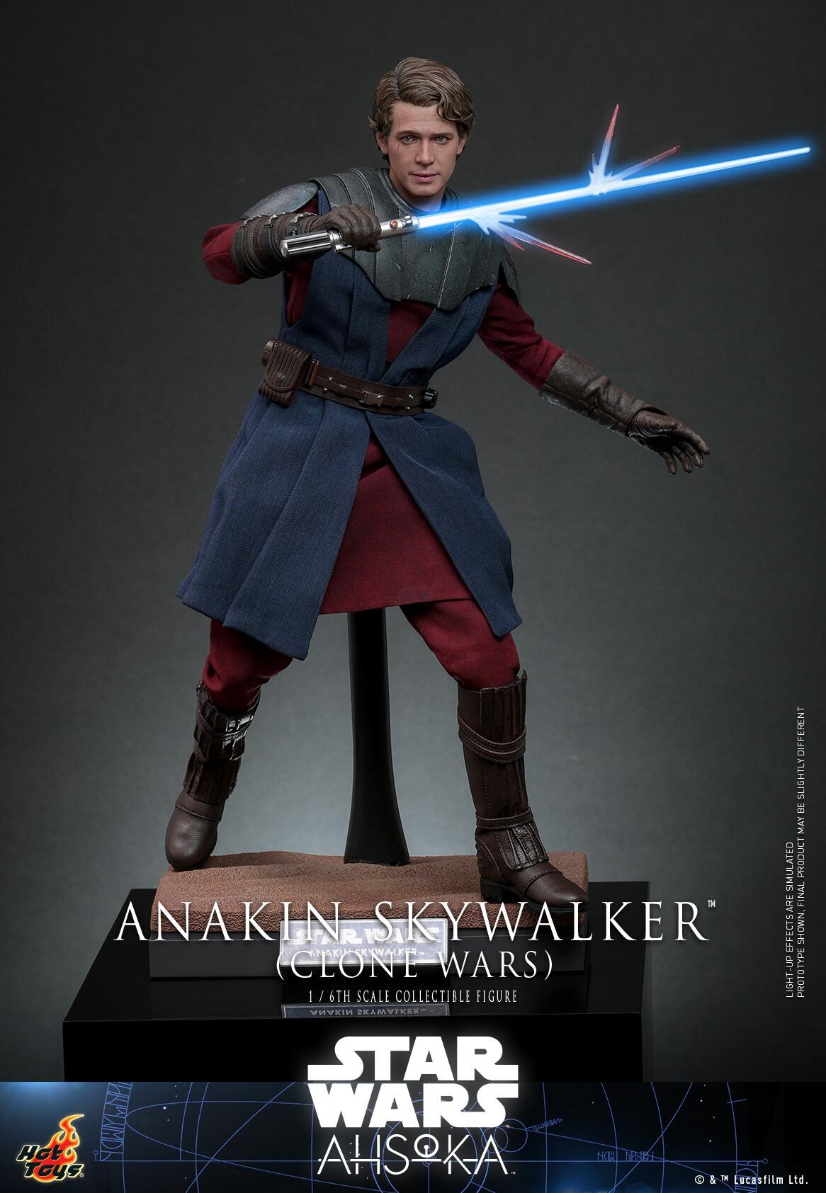 Anakin Skywalker - Star Wars: Ahsoka Hot Toys Collectibles 1/6 Scale Action Figure