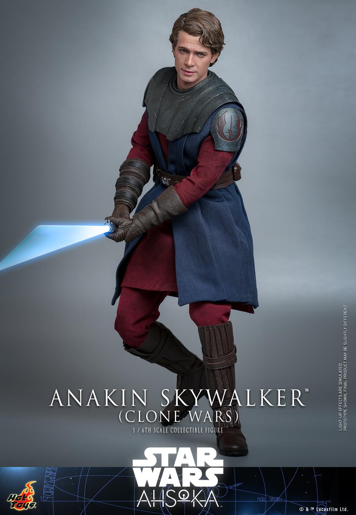 Anakin Skywalker - Star Wars: Ahsoka Hot Toys Collectibles 1/6 Scale Action Figure