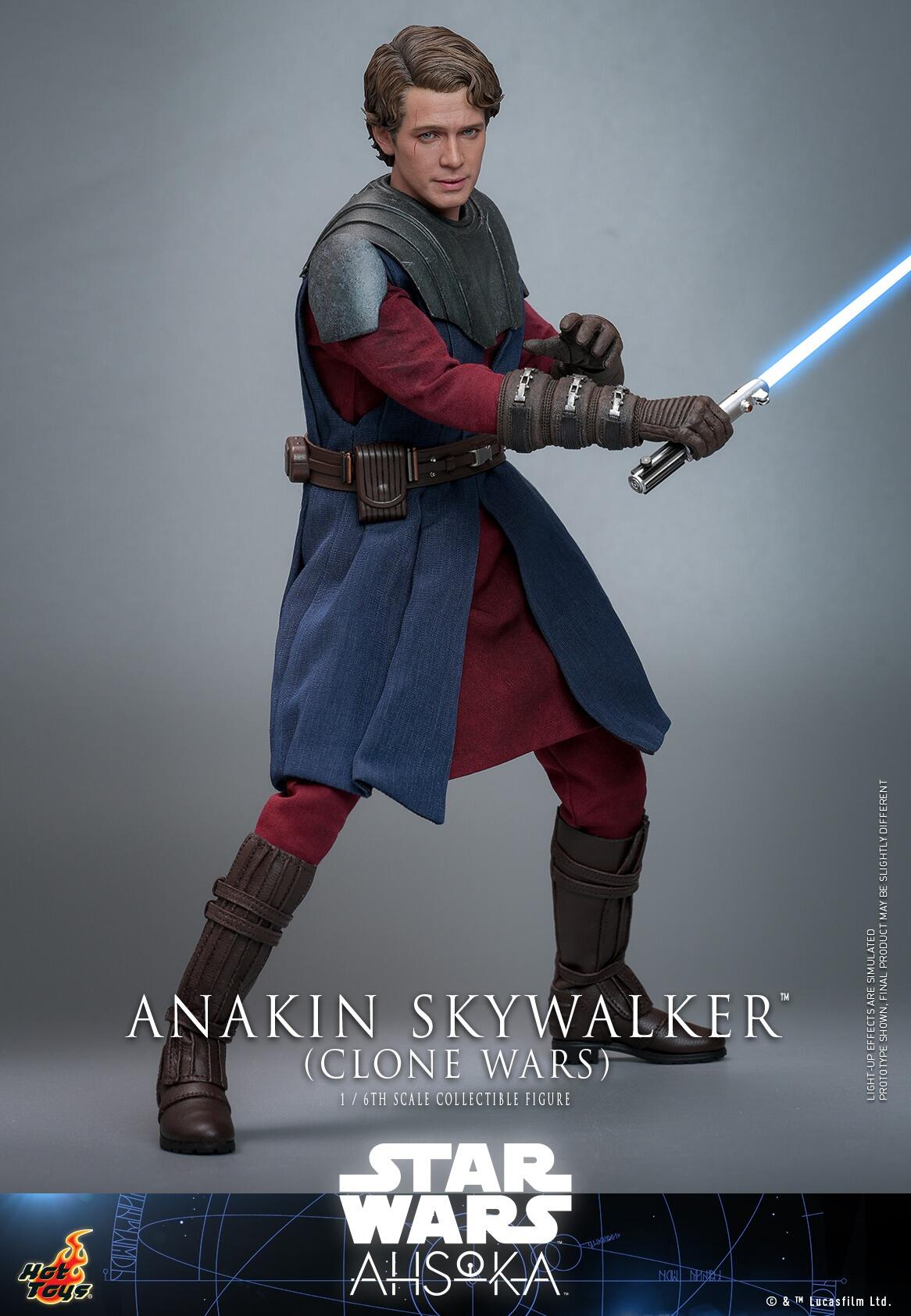 Anakin Skywalker - Star Wars: Ahsoka Hot Toys Collectibles 1/6 Scale Action Figure