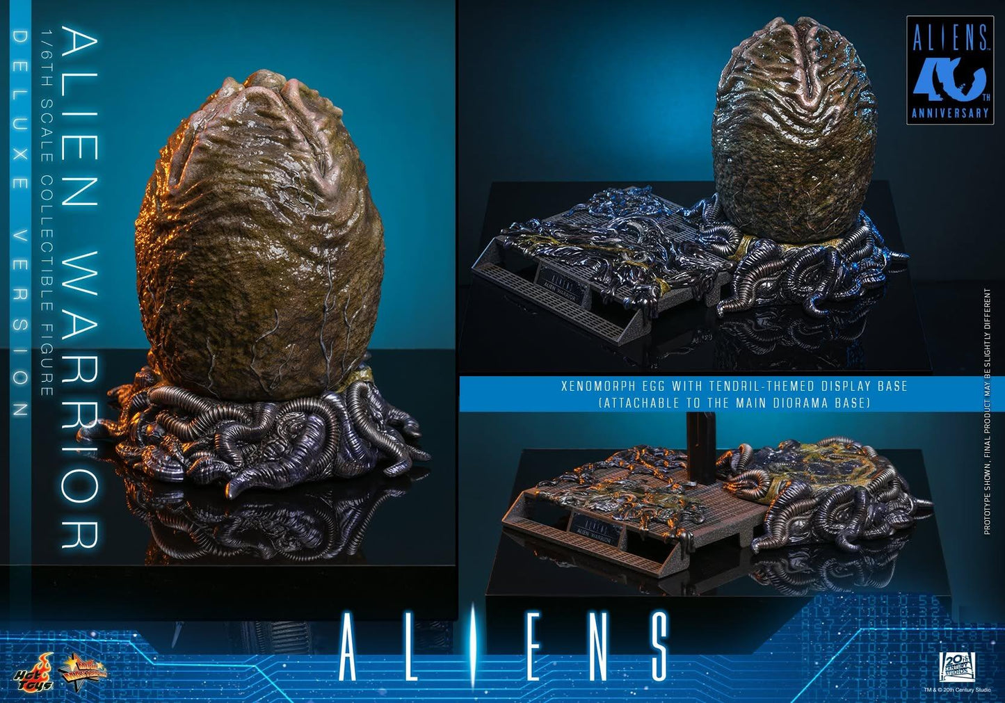 *PRE-ORDER Alien Warrior (Deluxe) - Aliens Hot Toys Collectibles 1/6 Scale Action Figure