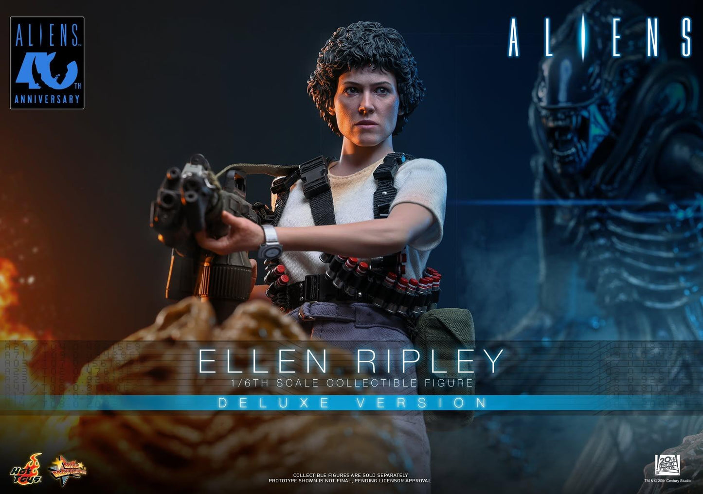 *PRE-ORDER Ellen Ripley (Deluxe) - Aliens Hot Toys Collectibles 1/6 Scale Action Figure