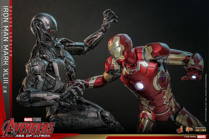 *PRE-ORDER Iron Man MK XLIII 2.0 (Deluxe) - Marvel Studios Hot Toys Exclusive Collectible 1/6 Scale Action Figure