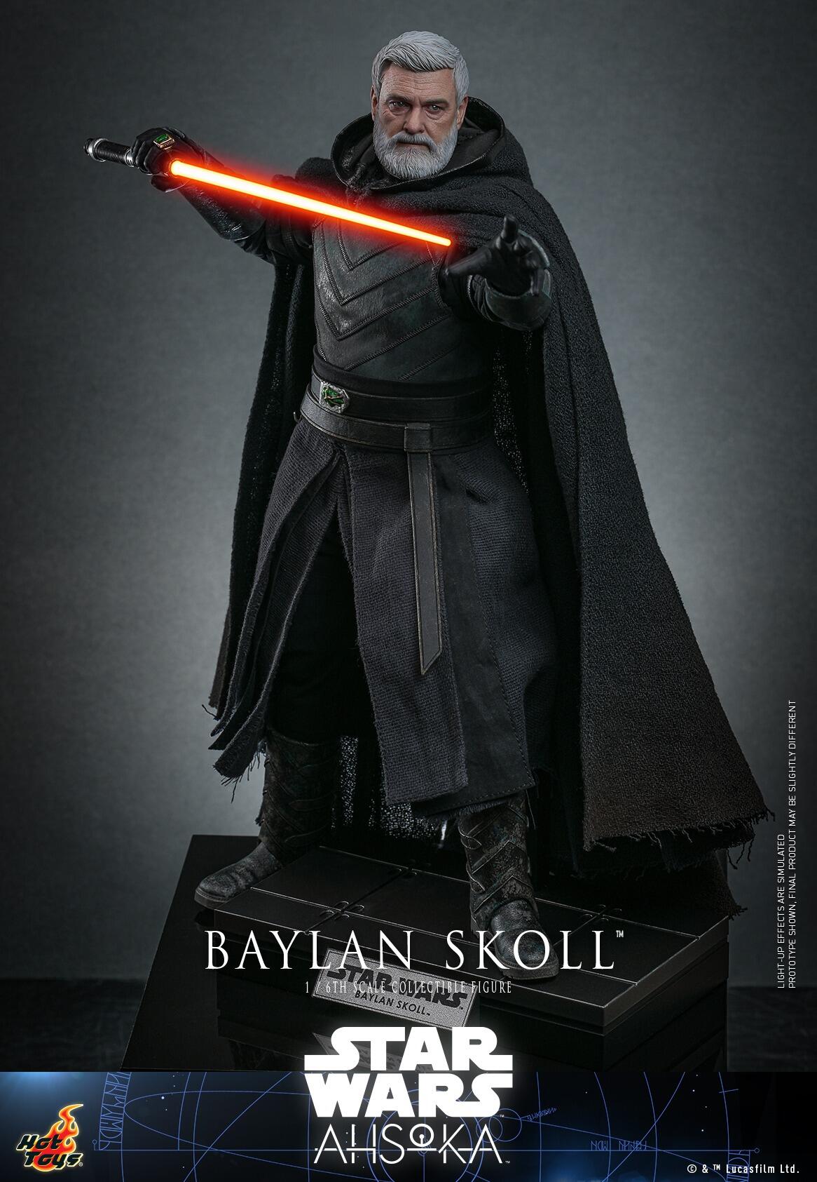 Baylan Skoll - Star Wars: Ahsoka Hot Toys Collectibles 1/6 Scale Action Figure
