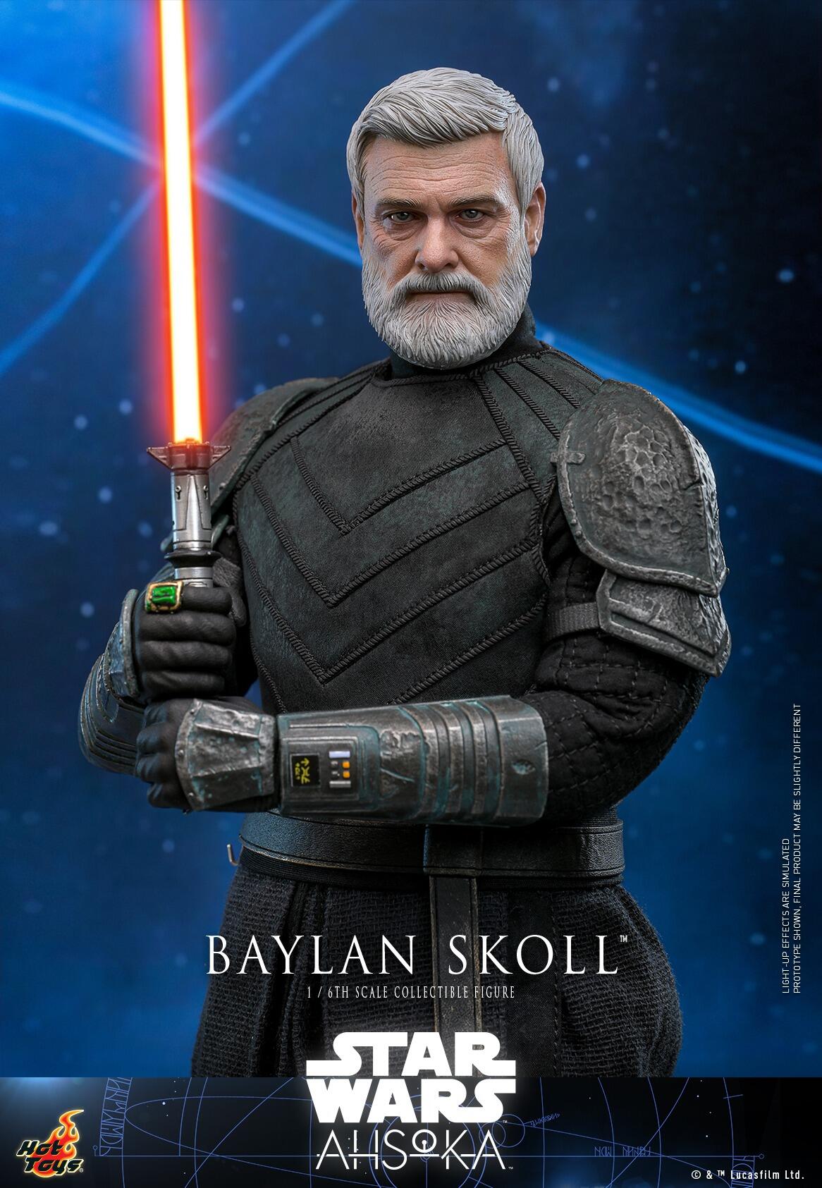 Baylan Skoll - Star Wars: Ahsoka Hot Toys Collectibles 1/6 Scale Action Figure