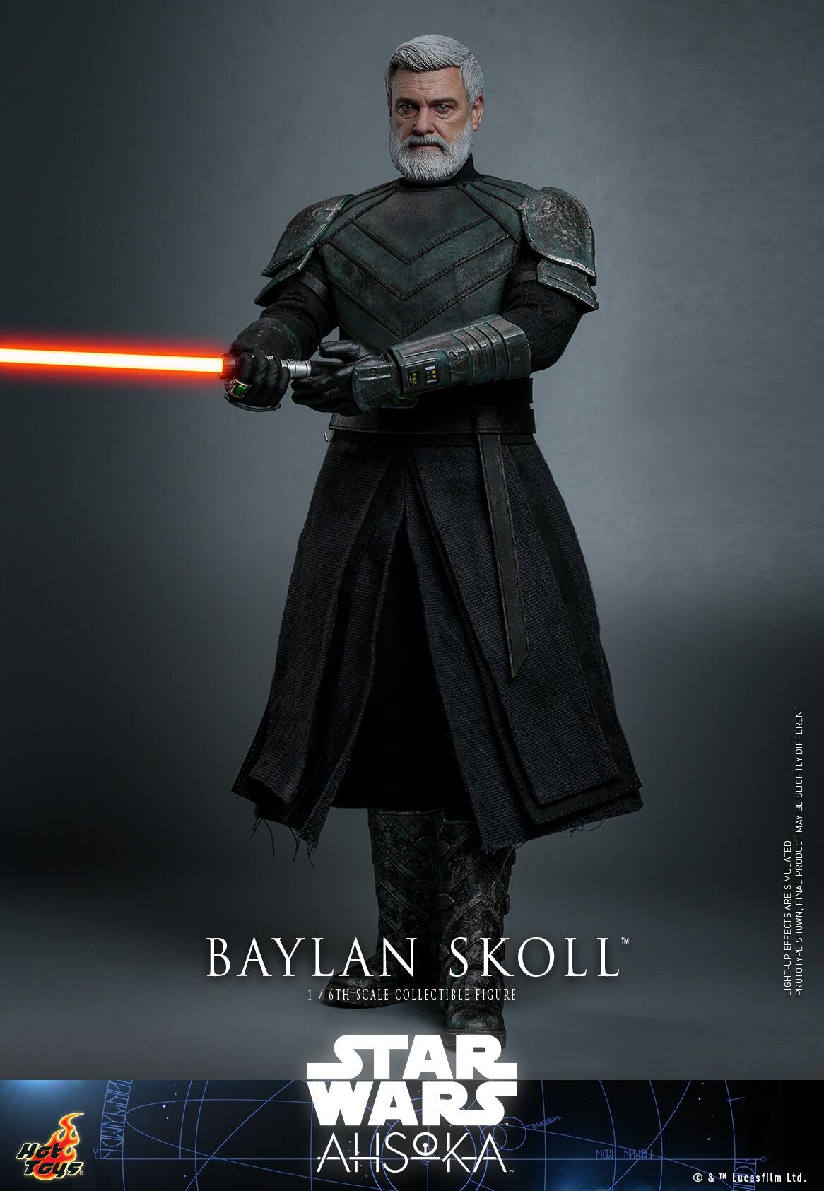 Baylan Skoll - Star Wars: Ahsoka Hot Toys Collectibles 1/6 Scale Action Figure