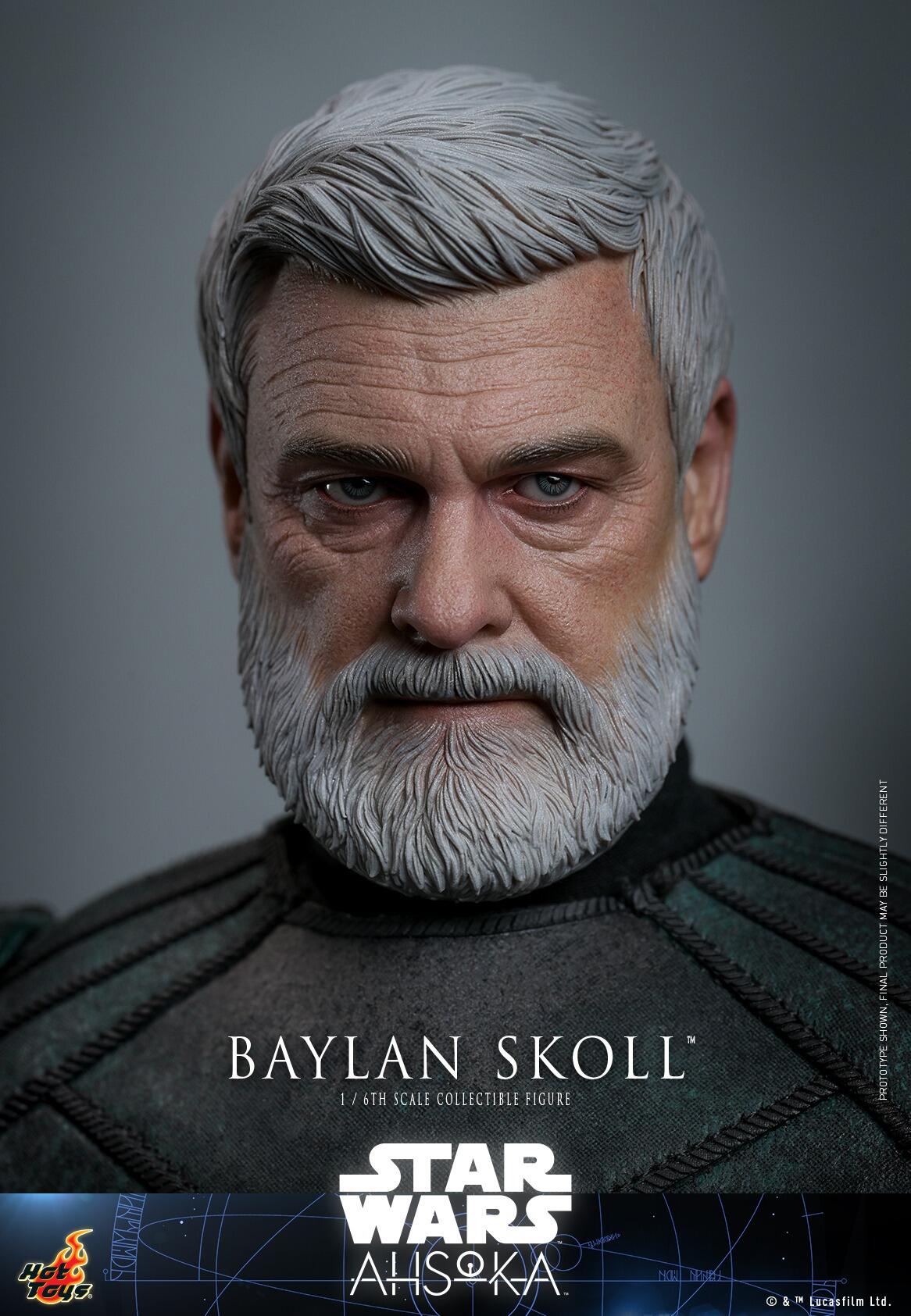 Baylan Skoll - Star Wars: Ahsoka Hot Toys Collectibles 1/6 Scale Action Figure