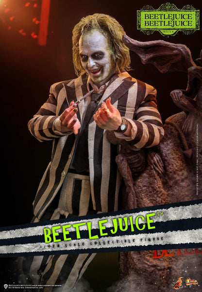 Beetlejuice - Beetlejuice, Beetlejuice Hot Toys Collectibles 1/6 Scale Action Figure