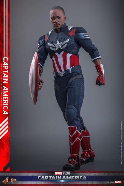 Captain America - Marvel Captain America: Brave New World Hot Toys Collectibles 1/6 Scale Action Figure