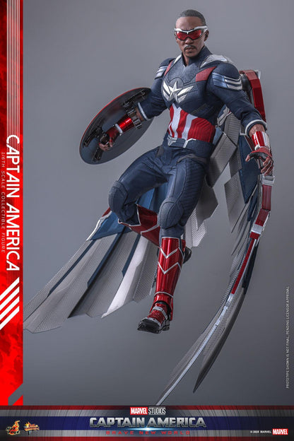 Captain America - Marvel Captain America: Brave New World Hot Toys Collectibles 1/6 Scale Action Figure