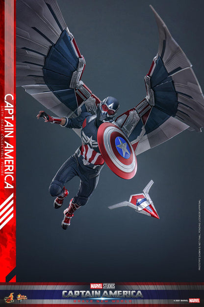 Captain America - Marvel Captain America: Brave New World Hot Toys Collectibles 1/6 Scale Action Figure