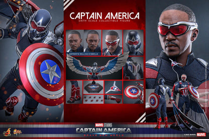 Captain America - Marvel Captain America: Brave New World Hot Toys Collectibles 1/6 Scale Action Figure
