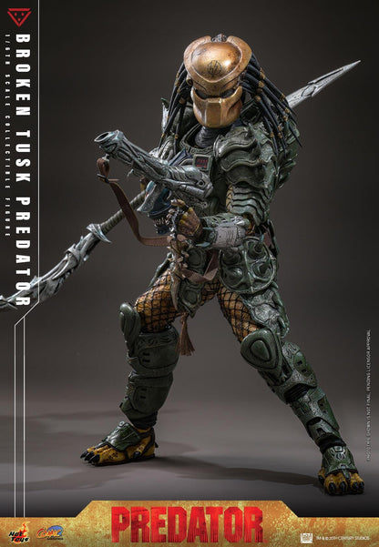 *PRE-ORDER Broken Tusk Predator - Aliens V Predator Hot Toys Collectibles 1/6 Scale Action Figure