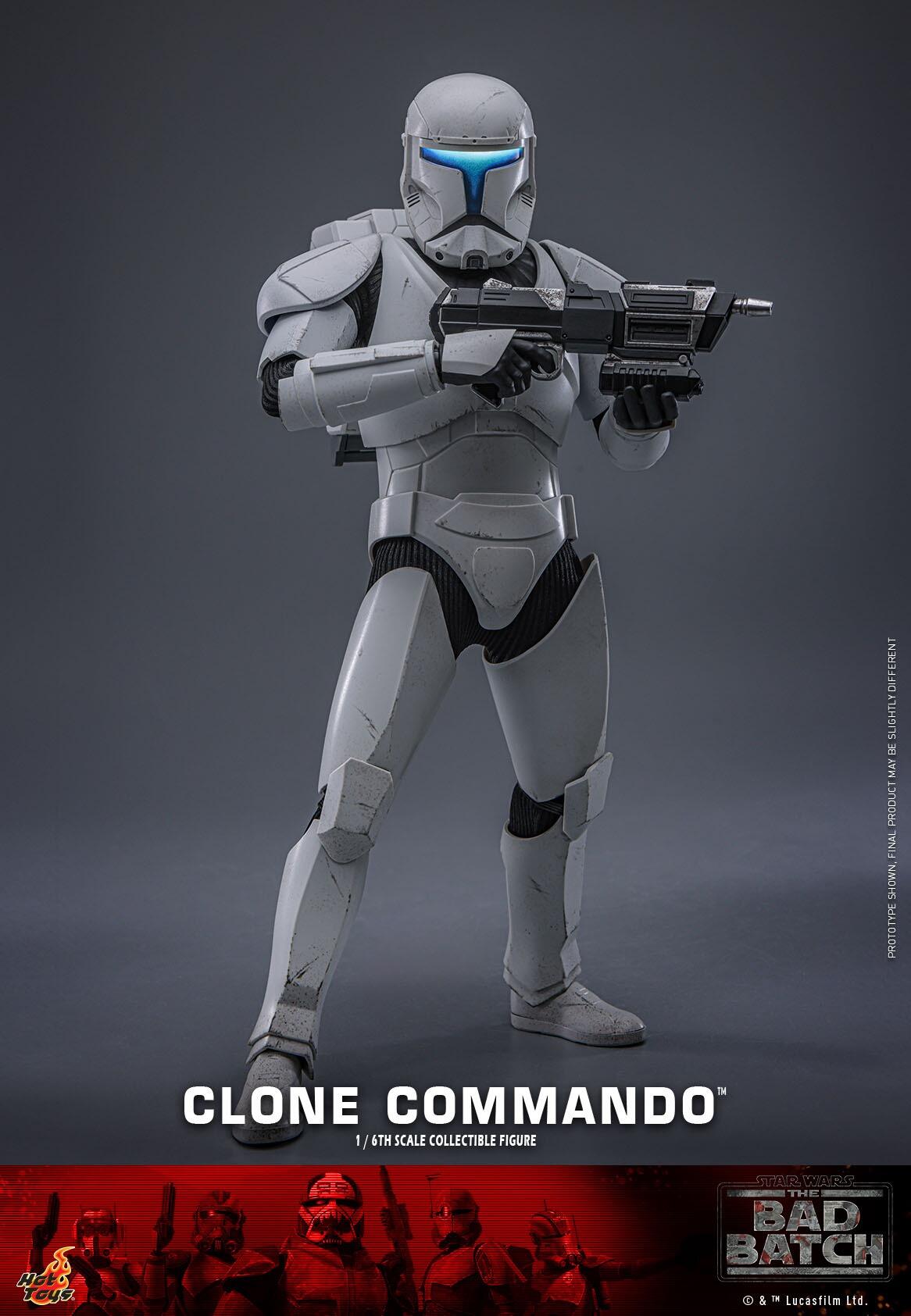 Clone Commando - Star Wars: The Bad Batch Hot Toys Collectibles 1/6 Scale Action Figure