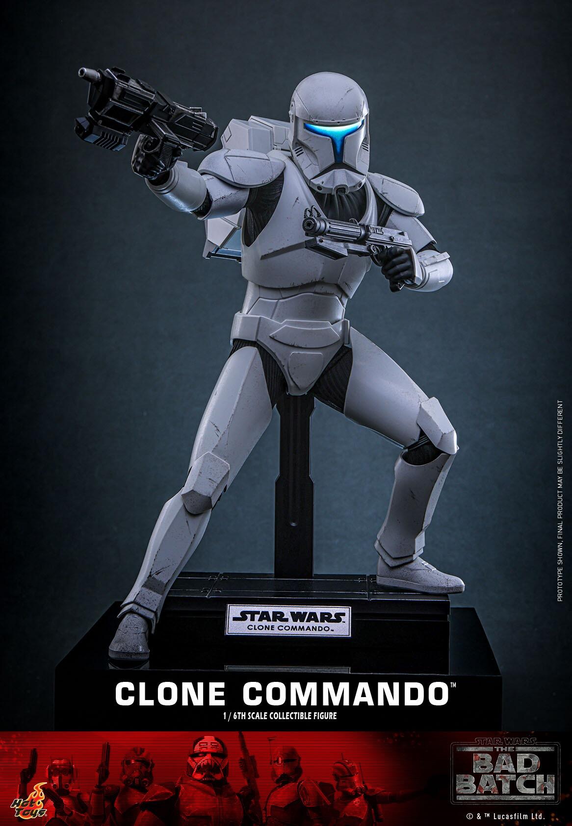 Clone Commando - Star Wars: The Bad Batch Hot Toys Collectibles 1/6 Scale Action Figure
