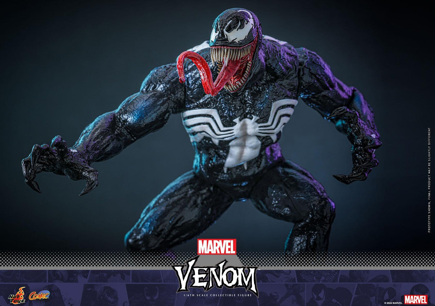Venom - Marvel Comics Hot Toys Collectibles 1/6 Scale Action Figure