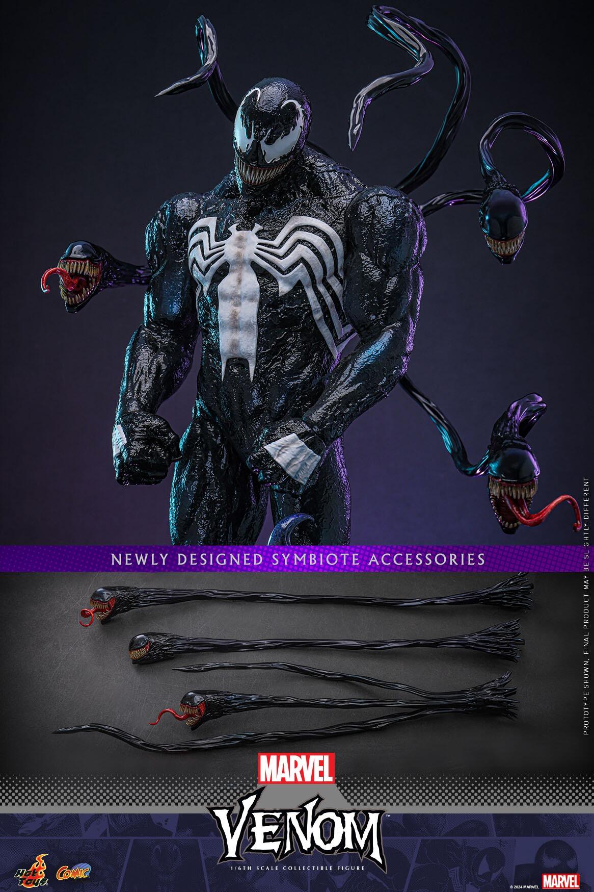 Venom - Marvel Comics Hot Toys Collectibles 1/6 Scale Action Figure